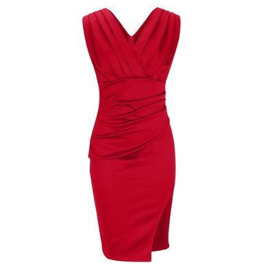 Rowy™ | Elegance V Midi Dress