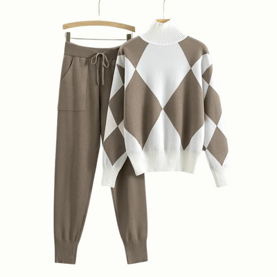 Rowy™ | Soft knit set - pants & sweater