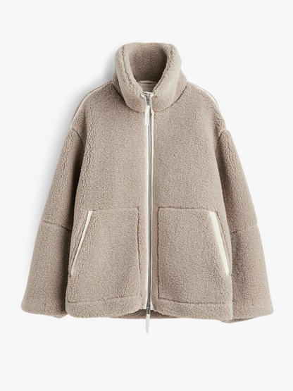 Trendy teddy coat