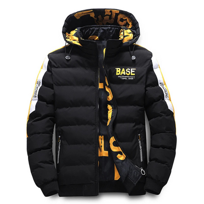 Comfortable warm winter jacket 2 in 1 style