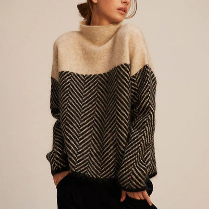 Comfort turtleneck sweater