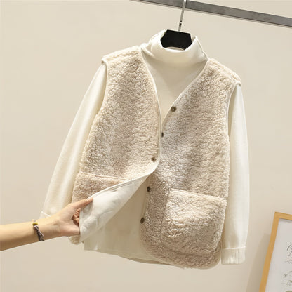 Warm Touch teddy vest