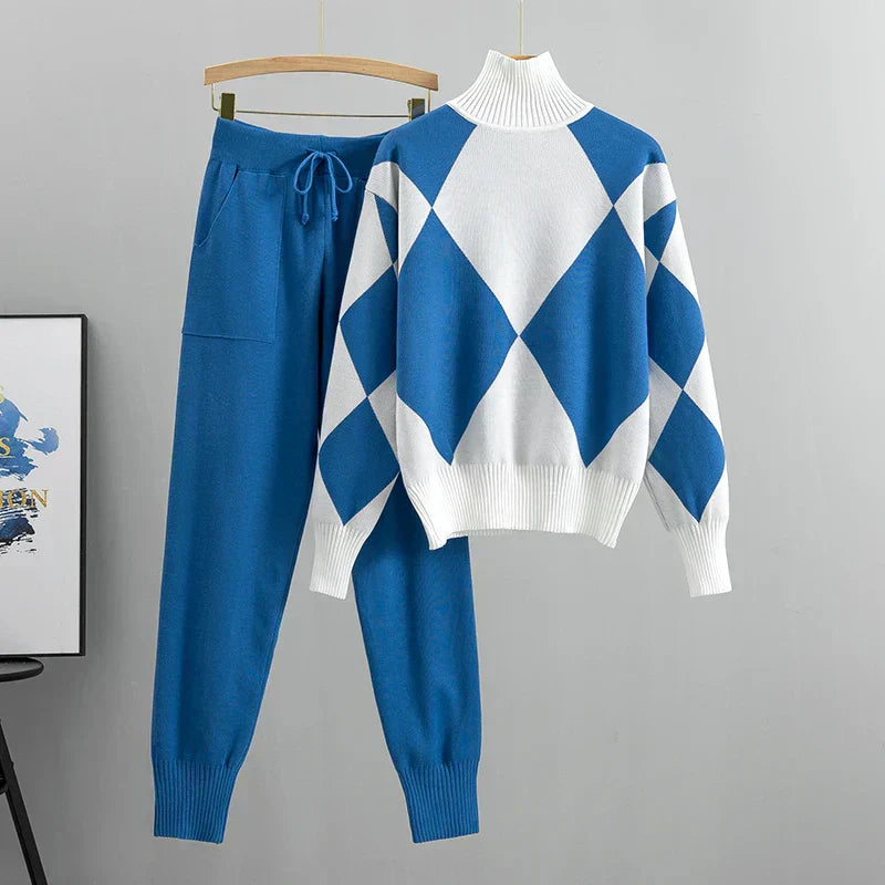 Rowy™ | Soft knit set - pants & sweater