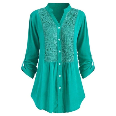 Rowy™ | Elegancia Long Blouse