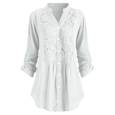 Rowy™ | Elegancia Long Blouse