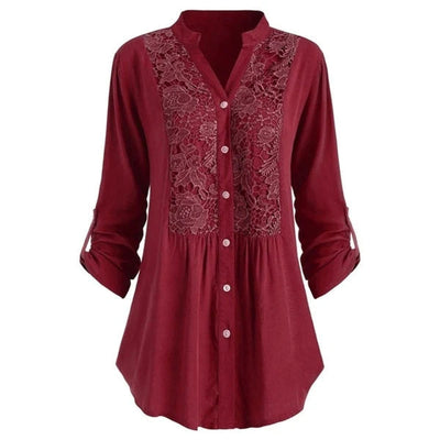 Rowy™ | Elegancia Long Blouse