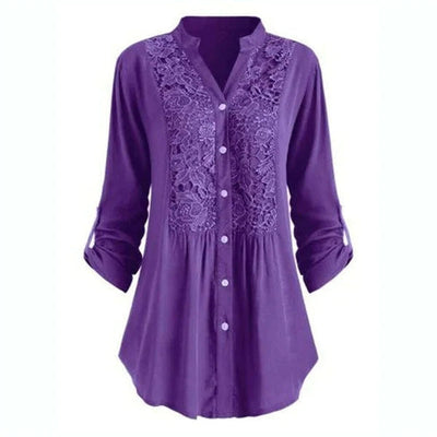 Rowy™ | Elegancia Long Blouse