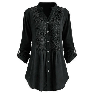 Rowy™ | Elegancia Long Blouse