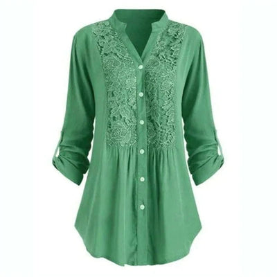 Rowy™ | Elegancia Long Blouse