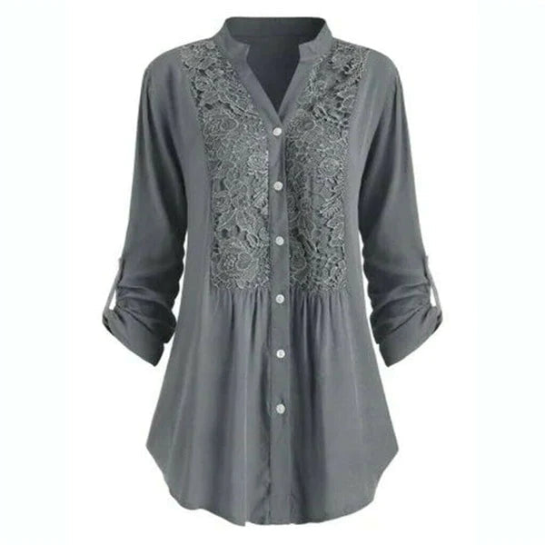 Rowy™ | Elegancia Long Blouse