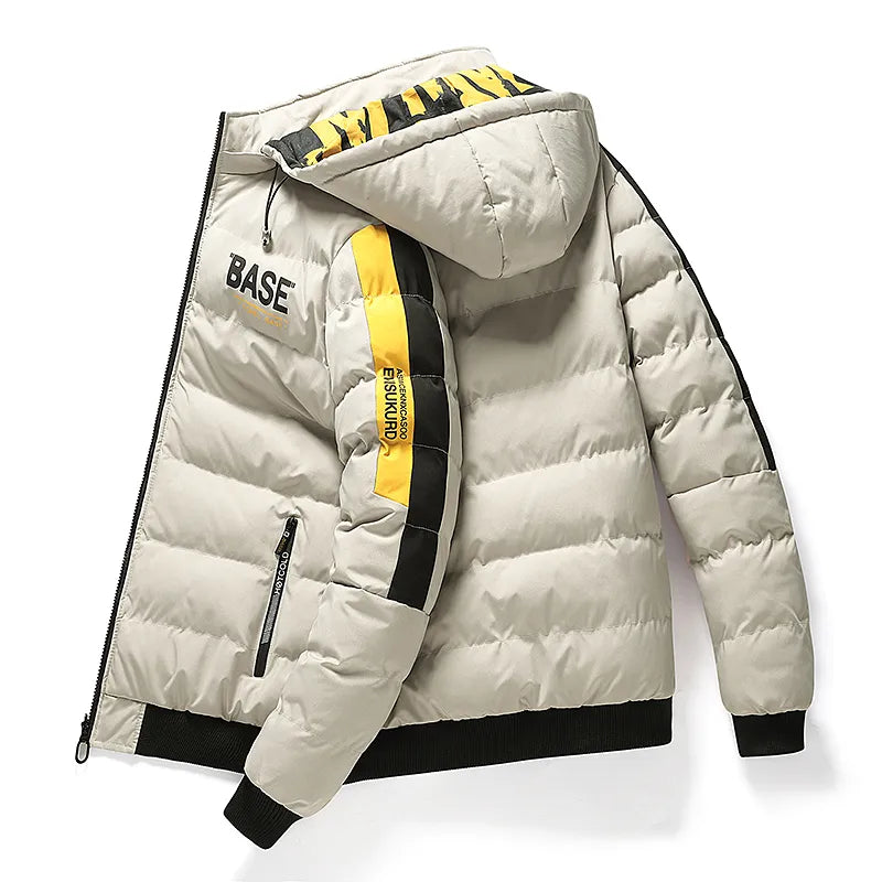 Comfortable warm winter jacket 2 in 1 style