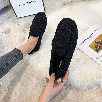 Comfortable teddy shoes