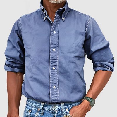Rowy™ | The Classic 9-Colour Men’s Blouse