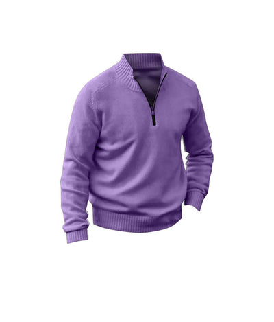 Rowy™ | Luxury Cashmere Men’s Zip Sweater