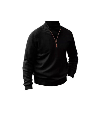 Rowy™ | Luxury Cashmere Men’s Zip Sweater
