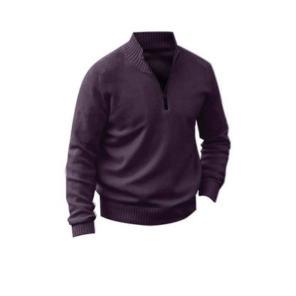 Luxury Cashmere Men’s Zip Sweater