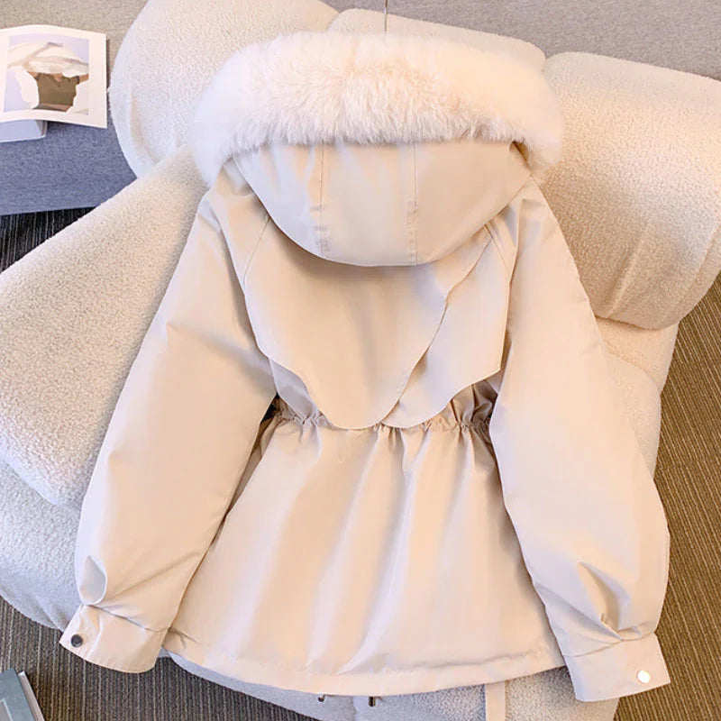 Rowy™ | Winter jacket with faux fur