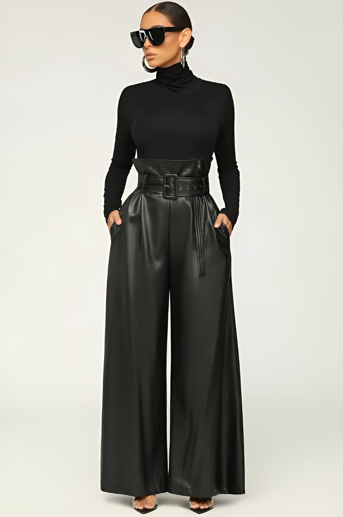 Vegan Leather Pants