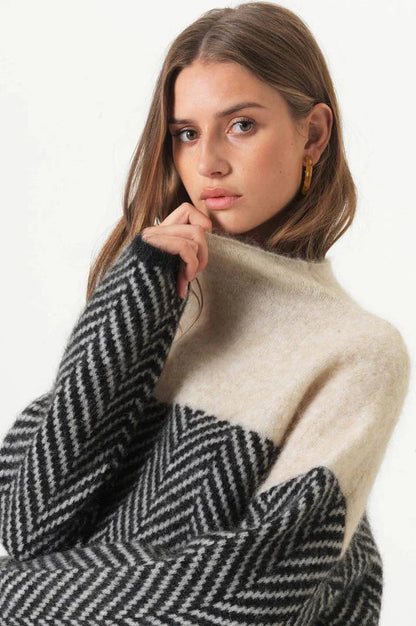 Comfort turtleneck sweater