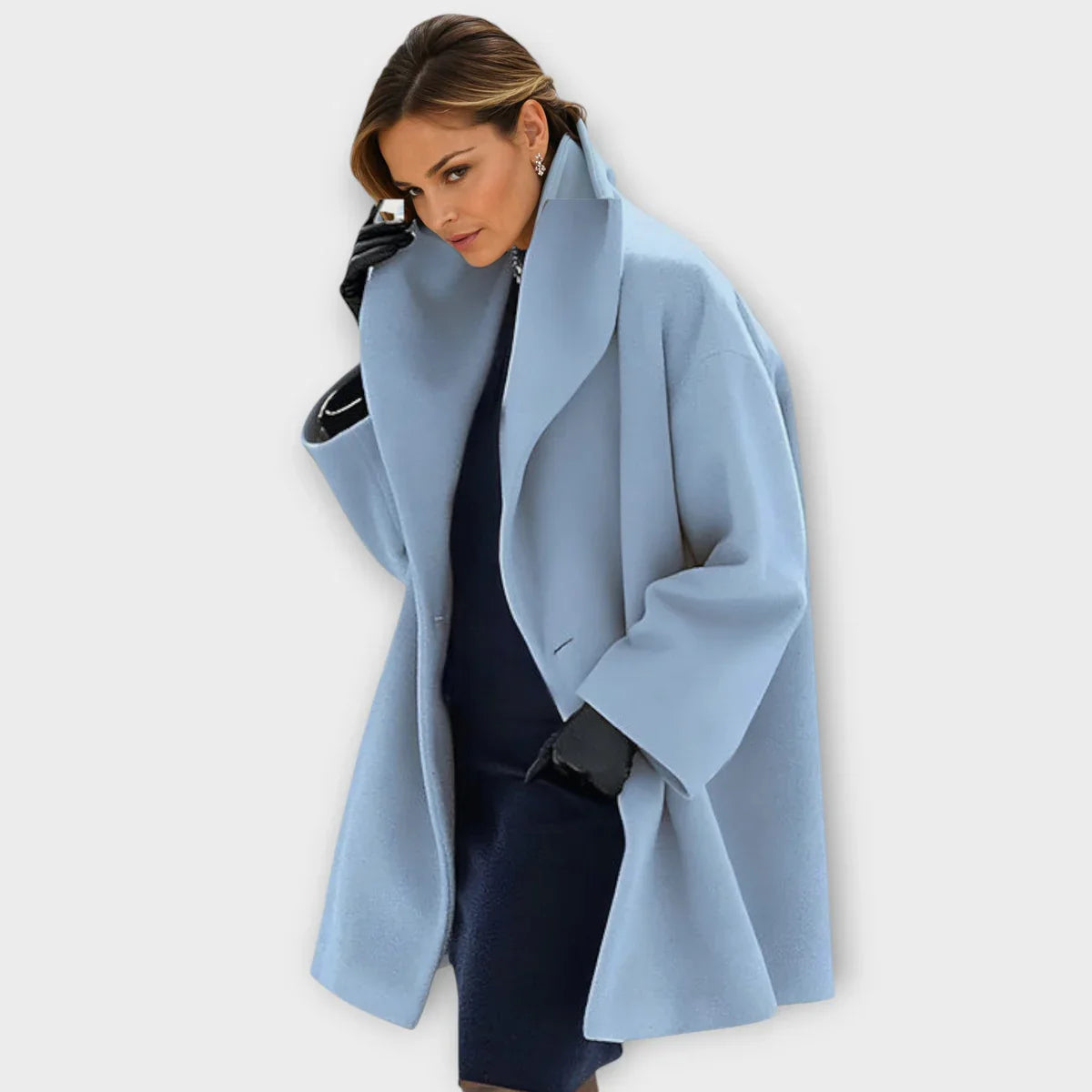 Wool winter jacket for women