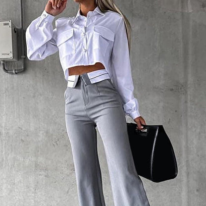 2-piece set Consisting of a blouse & trousers